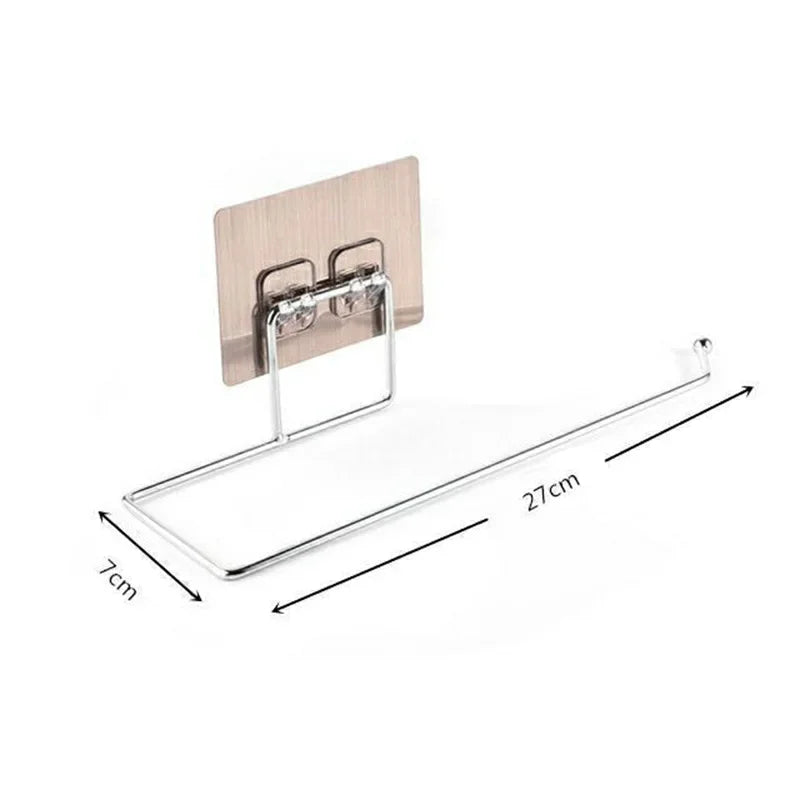 1/2/3pcs Hanging Toilet Paper Holder Roll Paper Holder Bathroom Towel Rack Stand Kitchen Stand Paper Rack Home Storage Racks