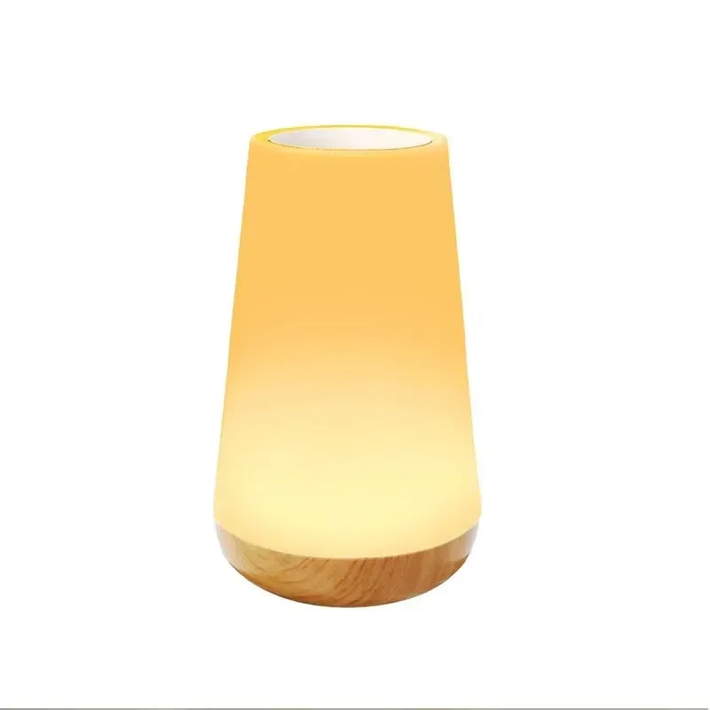 13 Color changing night light remote control touch USB charging RGB night lamp adjustable bedroom bedside atmosphere desk light